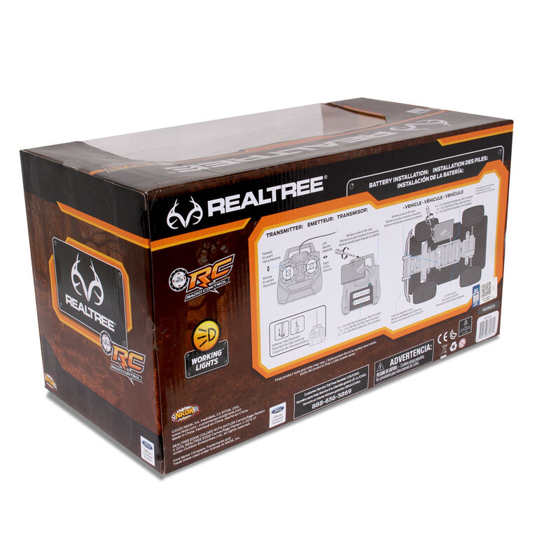 NKOK 14" Realtree RC Ford F-150 Raptor Black