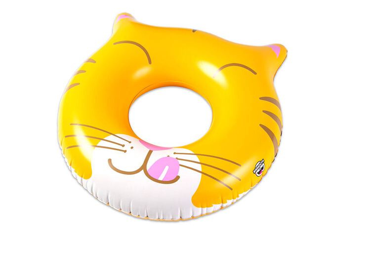 Big Mouth Cat Face Float - English Edition