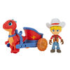 Dino Ranch - Feature Vehicle - Blitz and Chariot Vehicle - R Exclusive