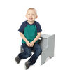 Wooden Step Stool- Grey