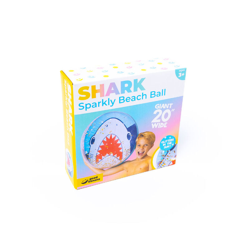 Ballon De Plage Sparkly Xl Requin - Édition anglaise