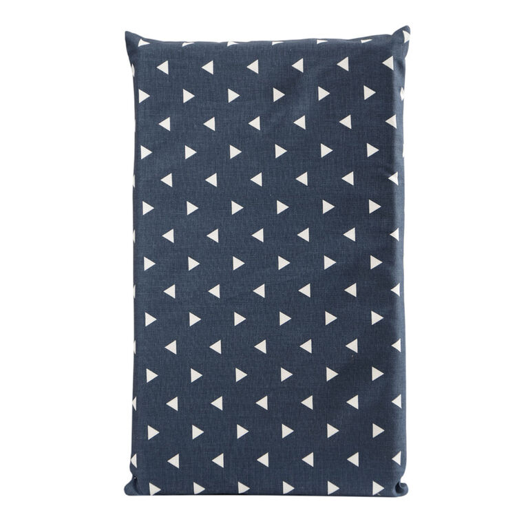 Memory Foam Toddler Pillow Washable Cover Navy Toys R
