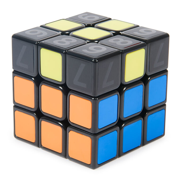 Rubik's Coach Cube, Learn to Solve 3x3 Cube with Stickers, Guide, and Videos | Stress Relief Fidget Toy | Adult Toy Fidget Cube