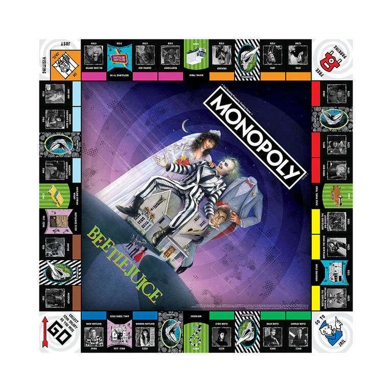 USAopoly MONOPOLY: Beetlejuice - English Edition