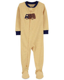 Pyjama Carter's imprim&eacute; camion de recyclage, Jaune &ndash; 2T
