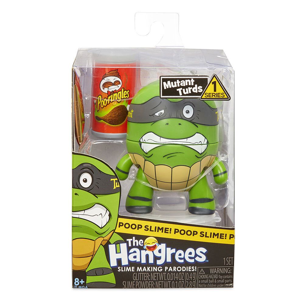The Hangrees Mutant Turds Collectible Parody Figure with Slime
