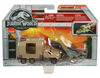 Matchbox - Jurassic World - Transporteurs de dinosaures - Véhicule et figurine - Camion blindé et Raptor.