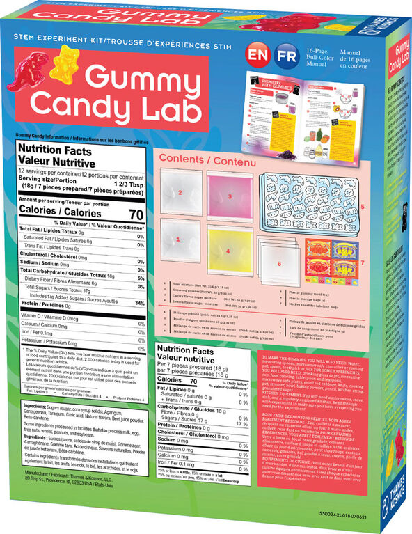 Thames and Kosmos Gummy Candy Lab - 2L