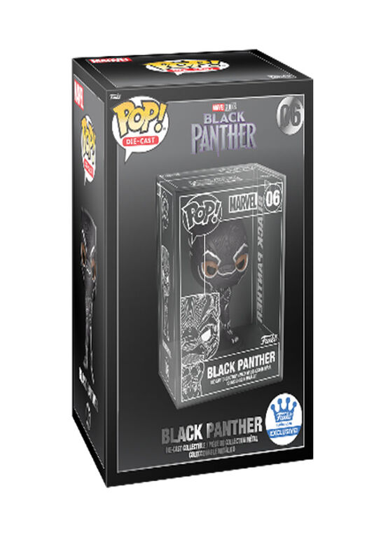 Pop Diecast:Marvel-Black Panther - R Exclusive