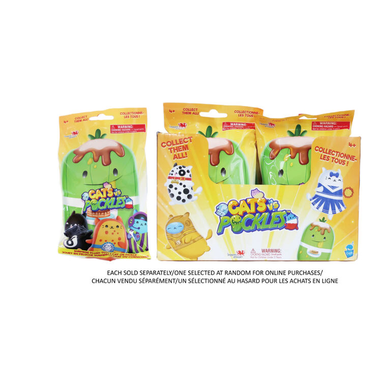 Cats vs Pickles! Plush 4-Inch Mystery Bags - Gold Wave