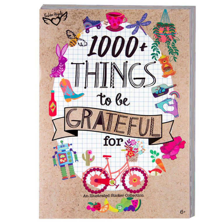 1001 Things To Be Grateful For Sticker Book
