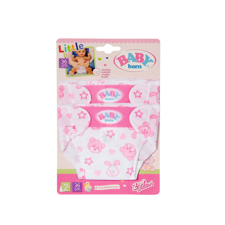 BABY born Little Nappies 2 pack 36cm