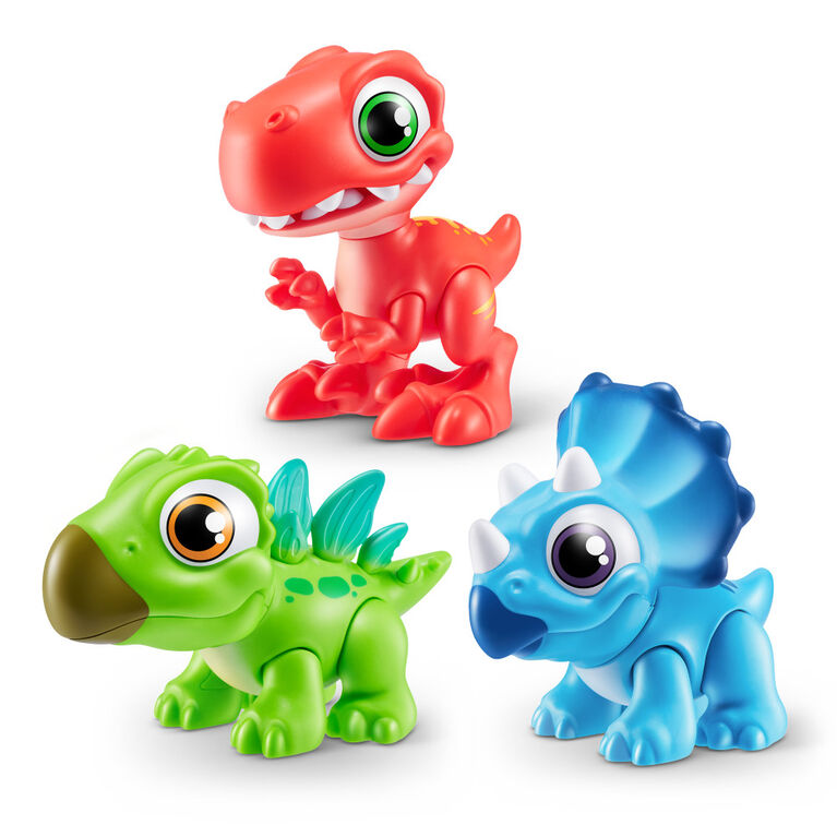 Smashers Junior Dino Dig Small Egg Raptor (Red)