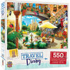 Travel Diary Barcelona- 550 Piece Jigsaw Puzzle - English Edition