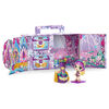 Hatchimals Pixies Riders, Coffret Hatchimal avec fée Lilac Luna et sa monture Swanling au caractéristique mystère