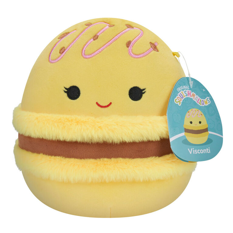 Squishmallows 7.5" - Visconti Lemon and Chocolate Macaron
