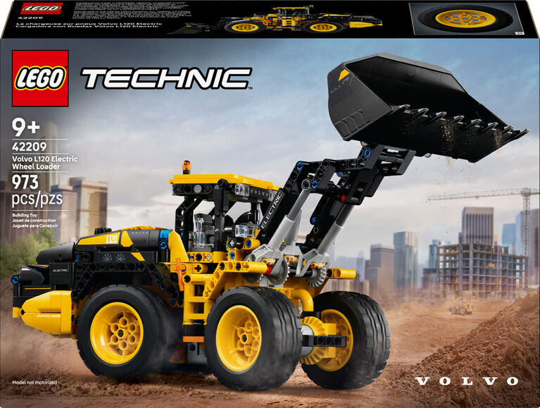 LEGO Technic Volvo L120 Electric Wheel Loader Construction Toy for Kids 9+ - 42209