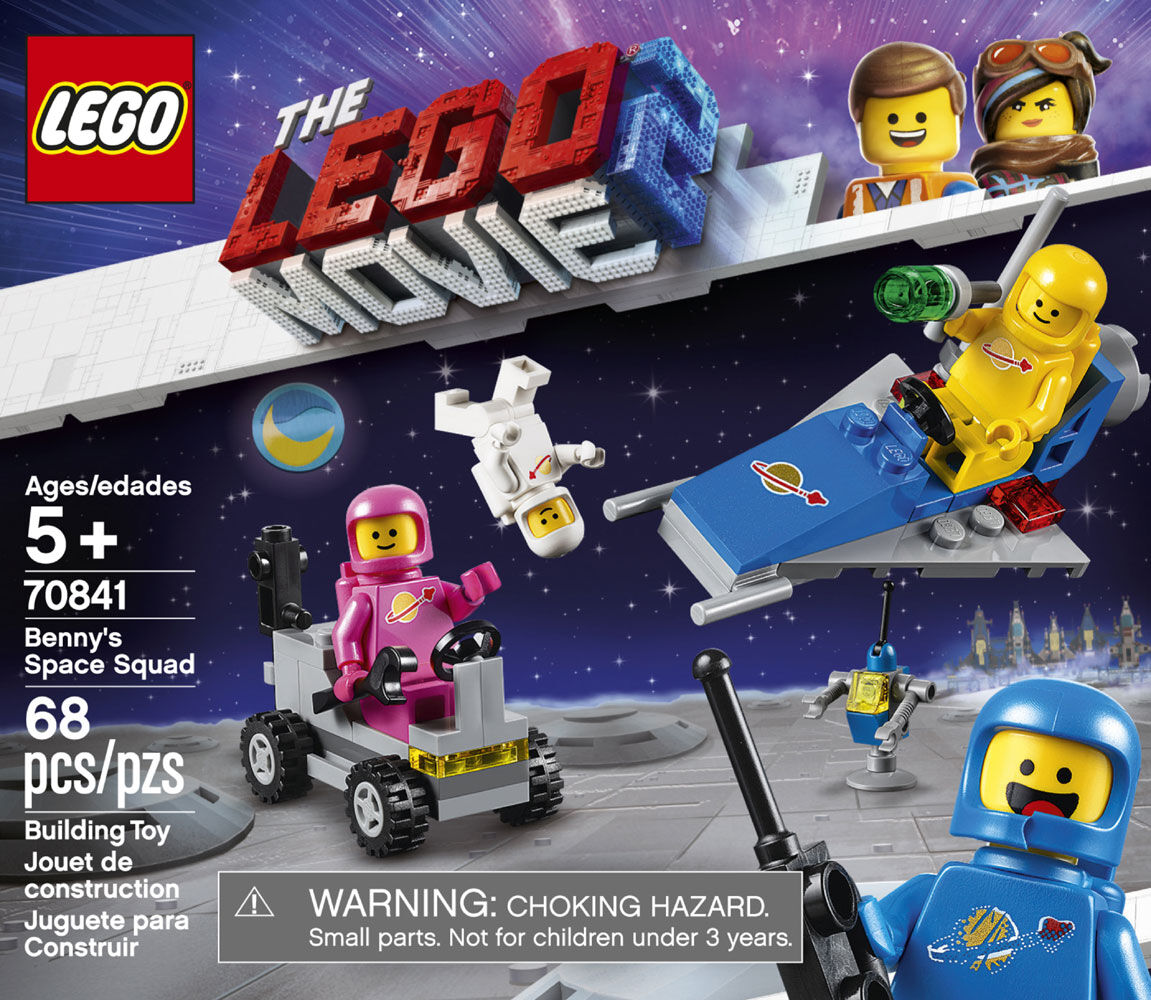 the lego movie 2 benny's space squad 70841