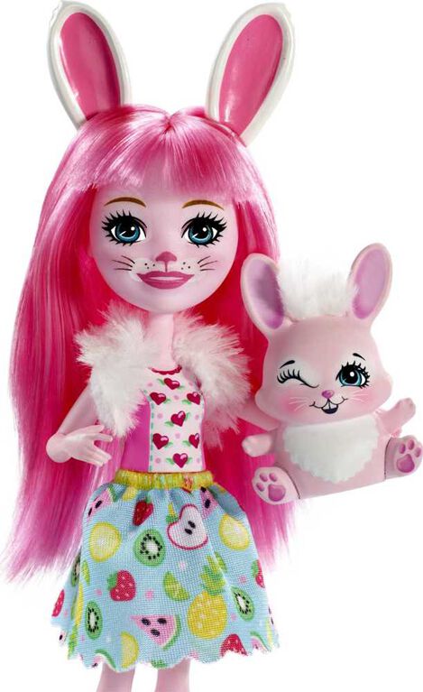 Mini-poupée Enchantimals Bree Lapin et son Amie Twist la Lapine - Notre exclusivité
