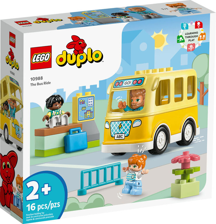 LEGO DUPLO Town La promenade en bus 10988 Ensemble de jeu de construction (16 pièces)