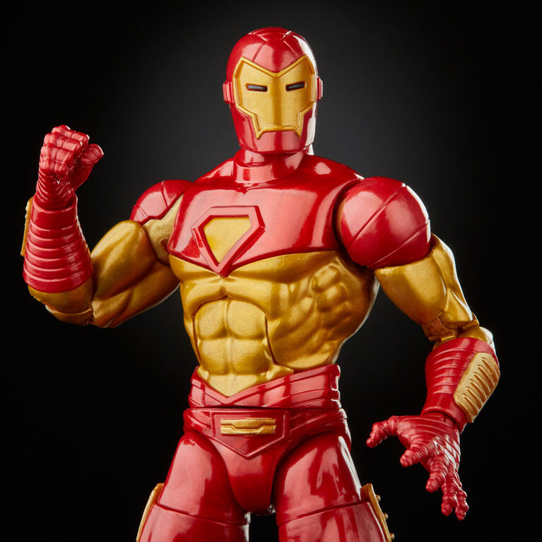 Hasbro Marvel Legends Series Modular Iron Man Action Figure Toy, Includes 4 Accessories and 1 Build-A-Figure Part