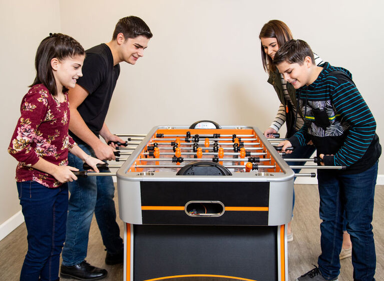 Trailblazer 56 Inch Foosball Table - Orange and Black