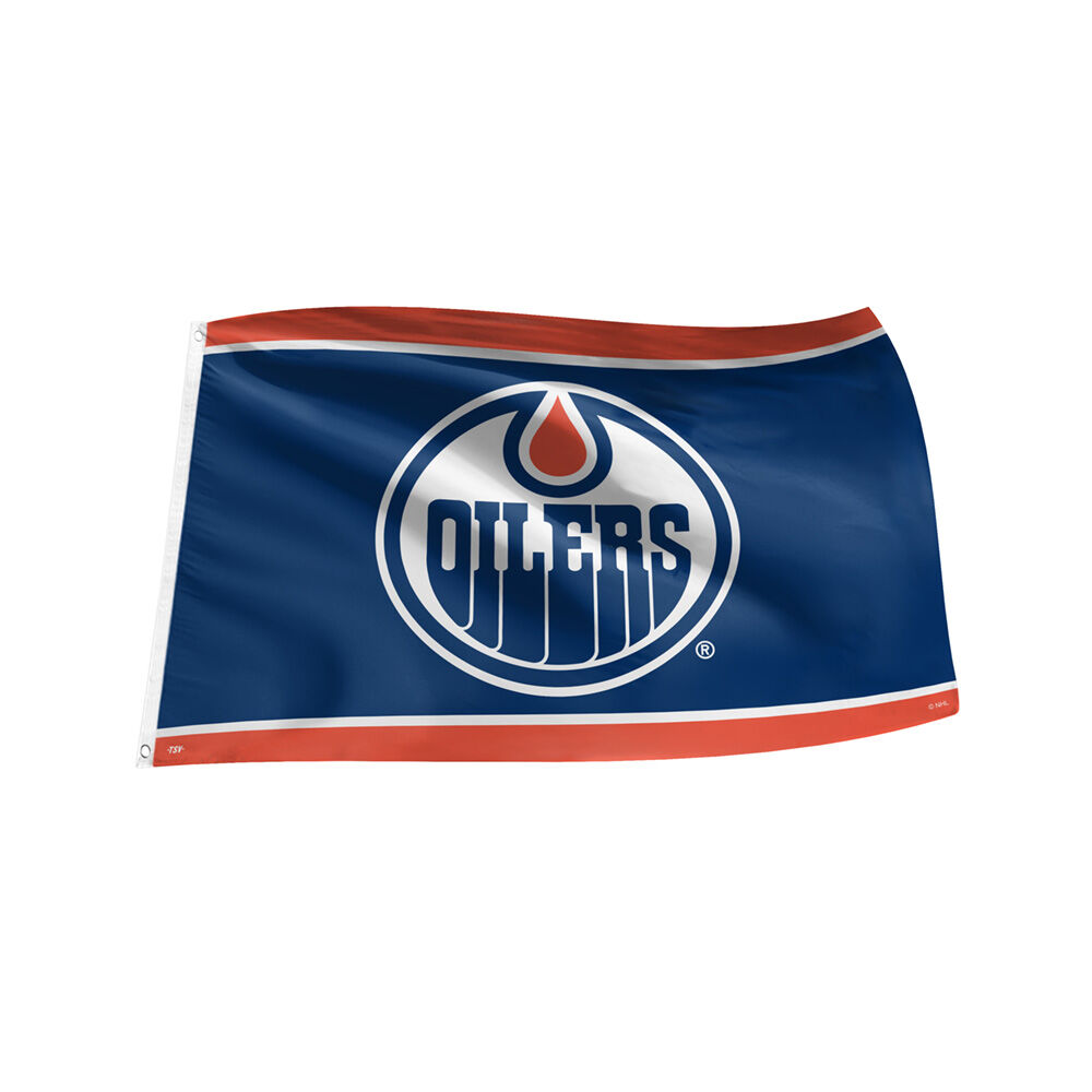 NHL Edmonton Oilers 3 x 5 wall flag