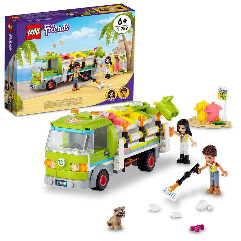 LEGO Friends Recycling Truck 41712 Building Kit (259 Pieces)