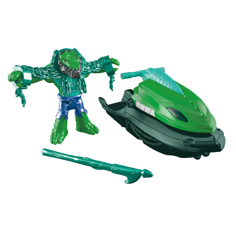 Fisher-Price Imaginext DC Super Friends K Croc & Swamp Ski - English Edition