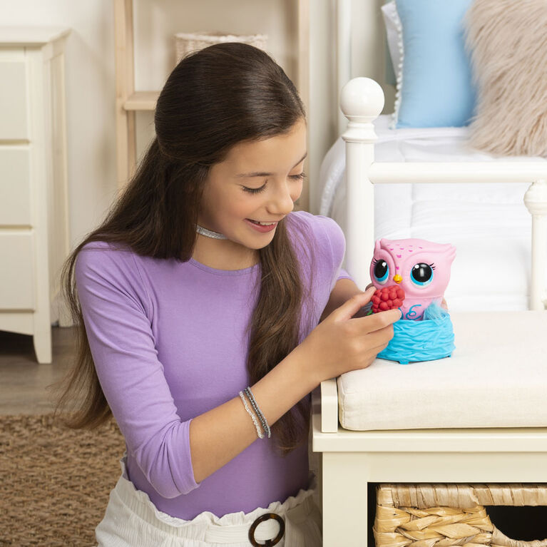 Owleez Flying Baby Owl Interactive Toy With Lights And Sounds