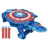 Marvel Avengers Mech Strike Monster NERF, Bouclier lance-projectile Captain America