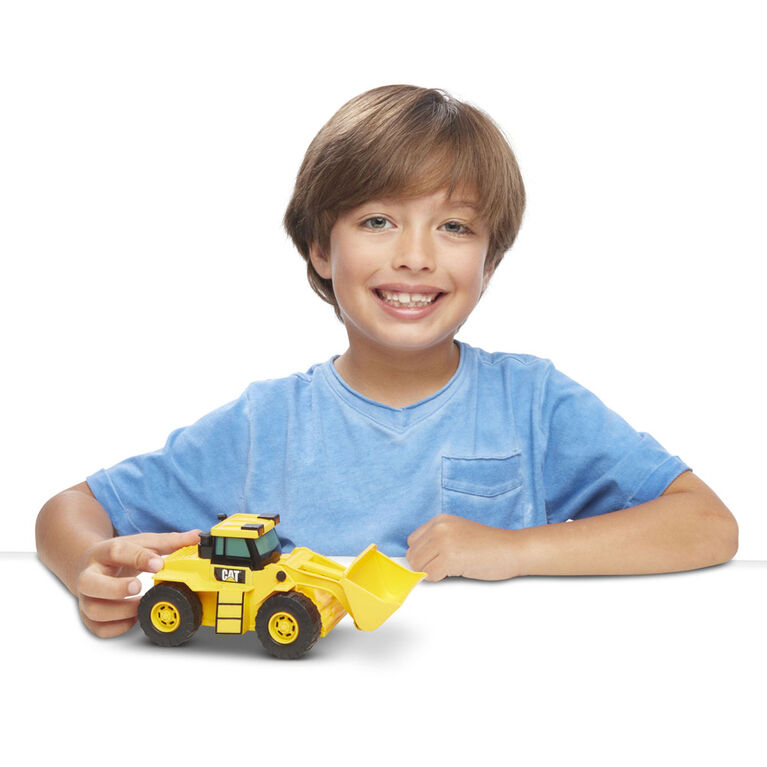 Cat Light&Sound Power Mini Crew Wheel Loader