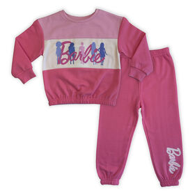 Ensemble de jogging 2 pièces Barbie - Rose