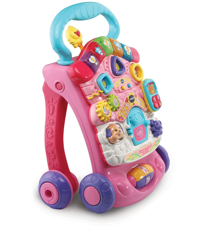 VTech Super trotteur parlant - Rose - Édition française - Notre exclusivité