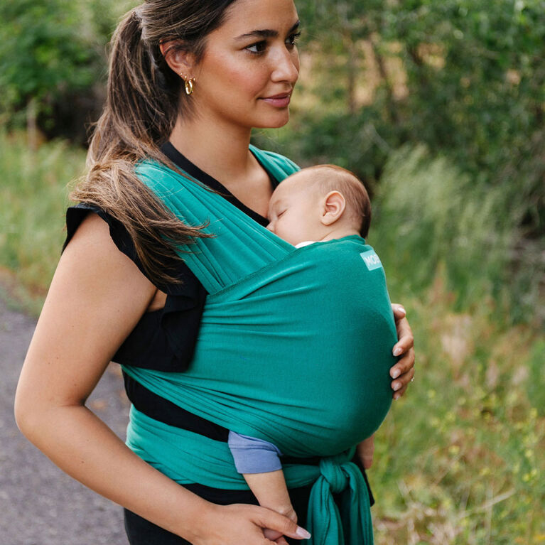 MOBY - Evolution Wrap Baby Carrier - Emerald