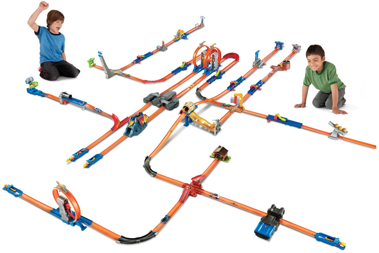 hot wheels track builder total turbo takeover