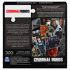 Criminal Minds, 300-Piece Jigsaw Collage Puzzle Spencer Aaron Derek Emily FBI Crime TV Show with Collectible Poster