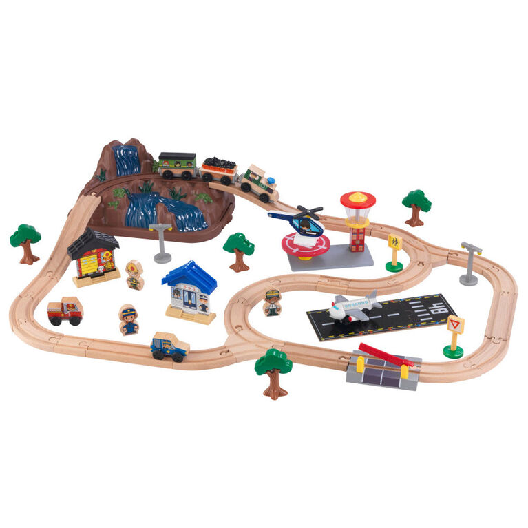 KidKraft - Bucket Top Mountain Train Set