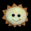 Around The Crib Kokoons Sun Plush Light and Melodie Pale Yellow/Amber Gold