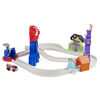 PAW Patrol, Total City Rescue Set True Metal du film avec véhicule exclusif de Marcus, échelle 1:55