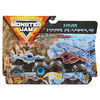 Monster Jam, Official Megalodon vs. Octob8er Color-Changing Die-Cast Monster Trucks, 1:64 Scale