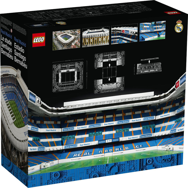 Le stade Santiago Bernabéu du Real Madrid disponible en Legos