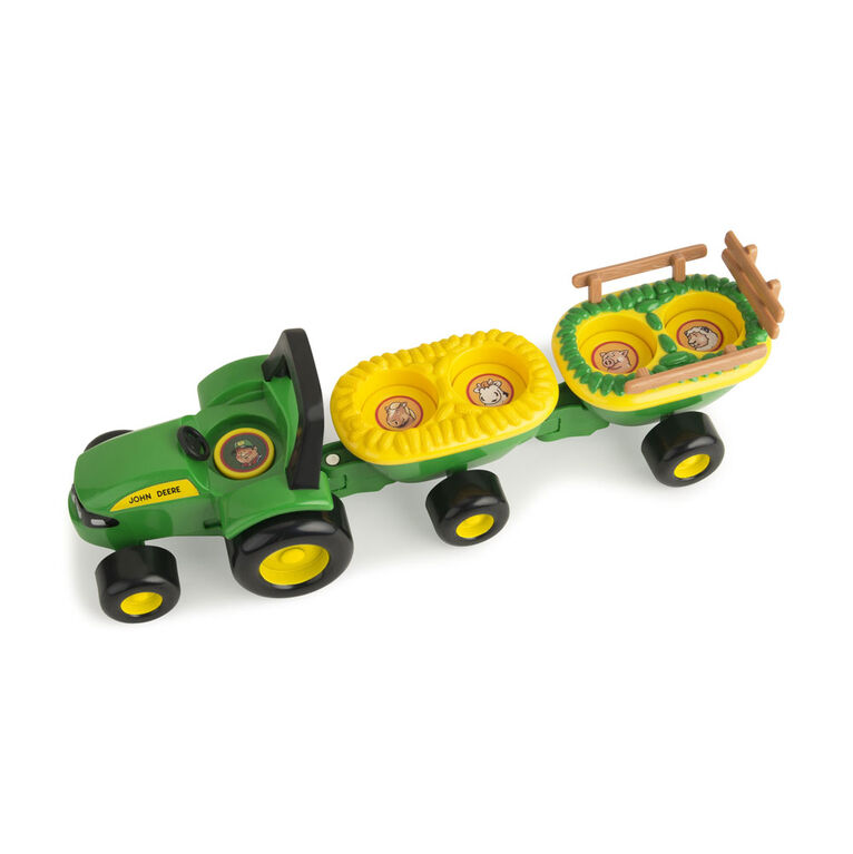 John Deere - Chariot de foin sons d'animaux.