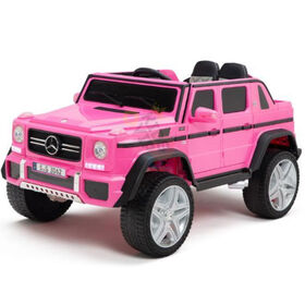 KidsVip12V Mercedes Benz G650s Maybach avec RC - Rose
