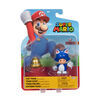 Super Mario 4 Inch Figure -  Cat Toad with Super Bell