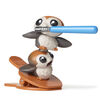 Star Wars Battle Bobblers, Porgs contre Chewbacca, 2 figurines articulées