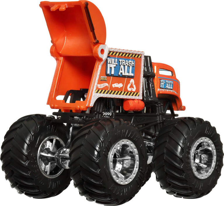 HOT WHEELS Monster Trucks WILL TRASH IT ALL Combo Pack