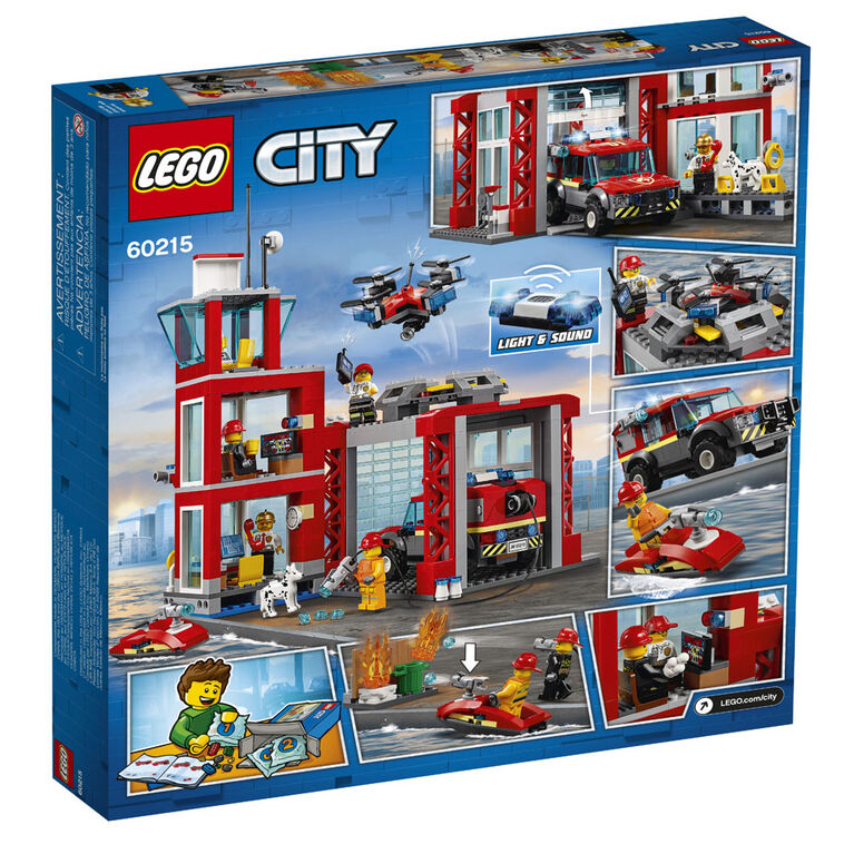 LEGO City Fire Station 60215 (508 pieces)