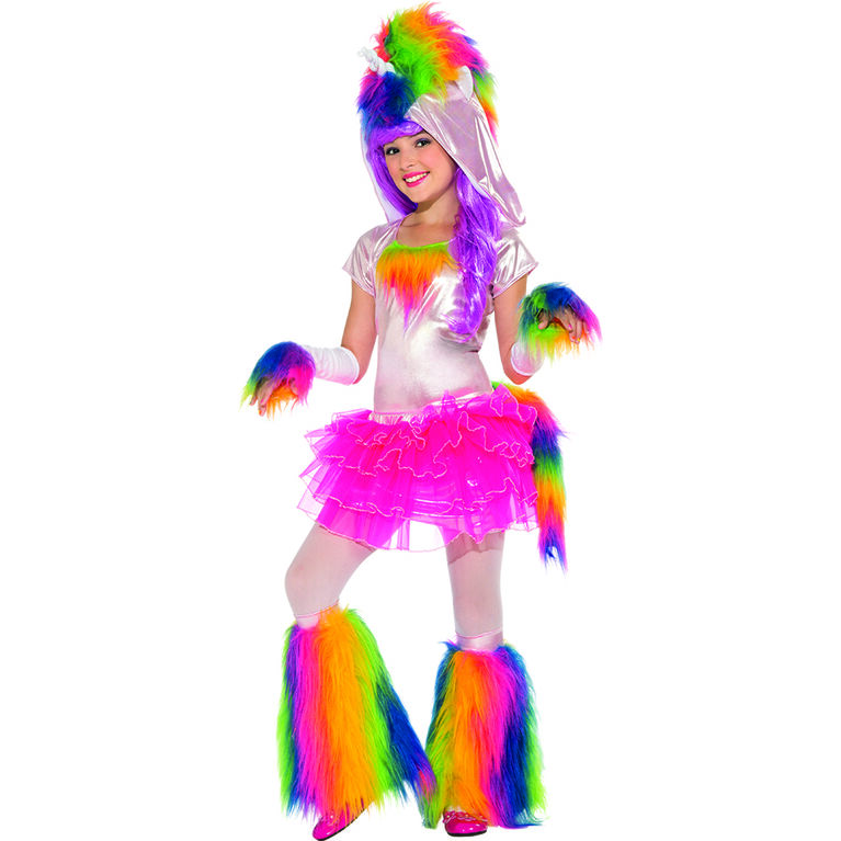 Costume de licorne arc-en-ciel