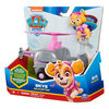 PAW Patrol, Skye's Helicopter, Toy Vehicle with Collectible Action Figure, Sustainably Minded Kids Toys